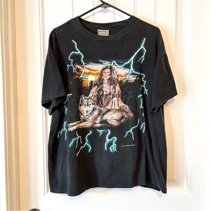 Vintage USA Thunder Graphic Tee